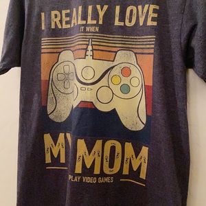 Gaming T-Shirt Size M With Tag Blue